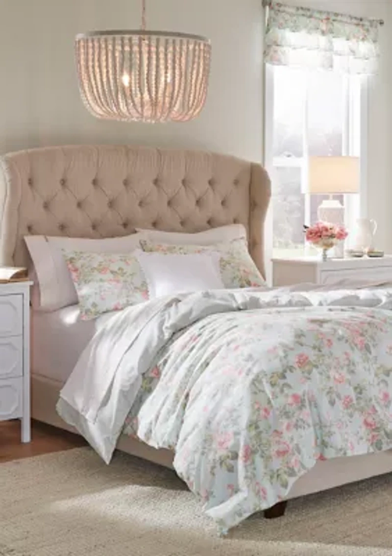 Madelynn 3-Piece Floral Cotton Duvet Set