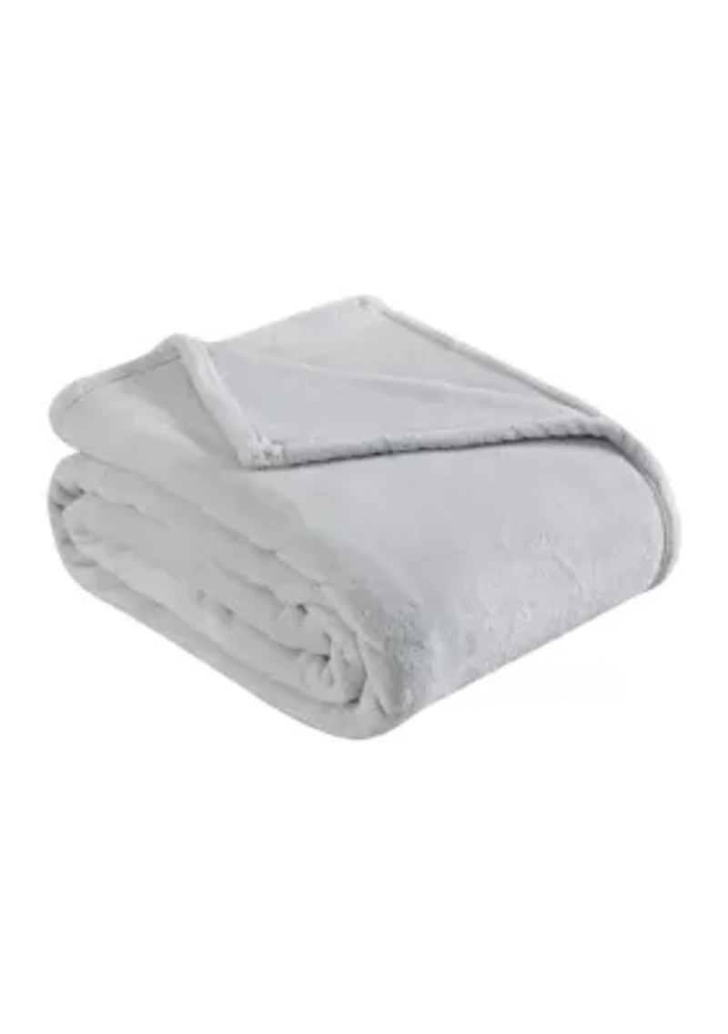 Ultra Soft Plush 1-Piece Solid Blanket