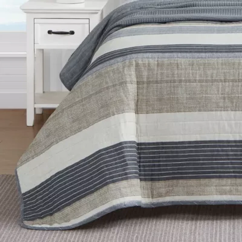 Ridgeport 3-Piece Cotton Quilt Set