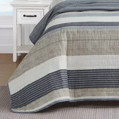Ridgeport 3-Piece Cotton Quilt Set