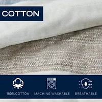 Ridgeport 3-Piece Cotton Quilt Set