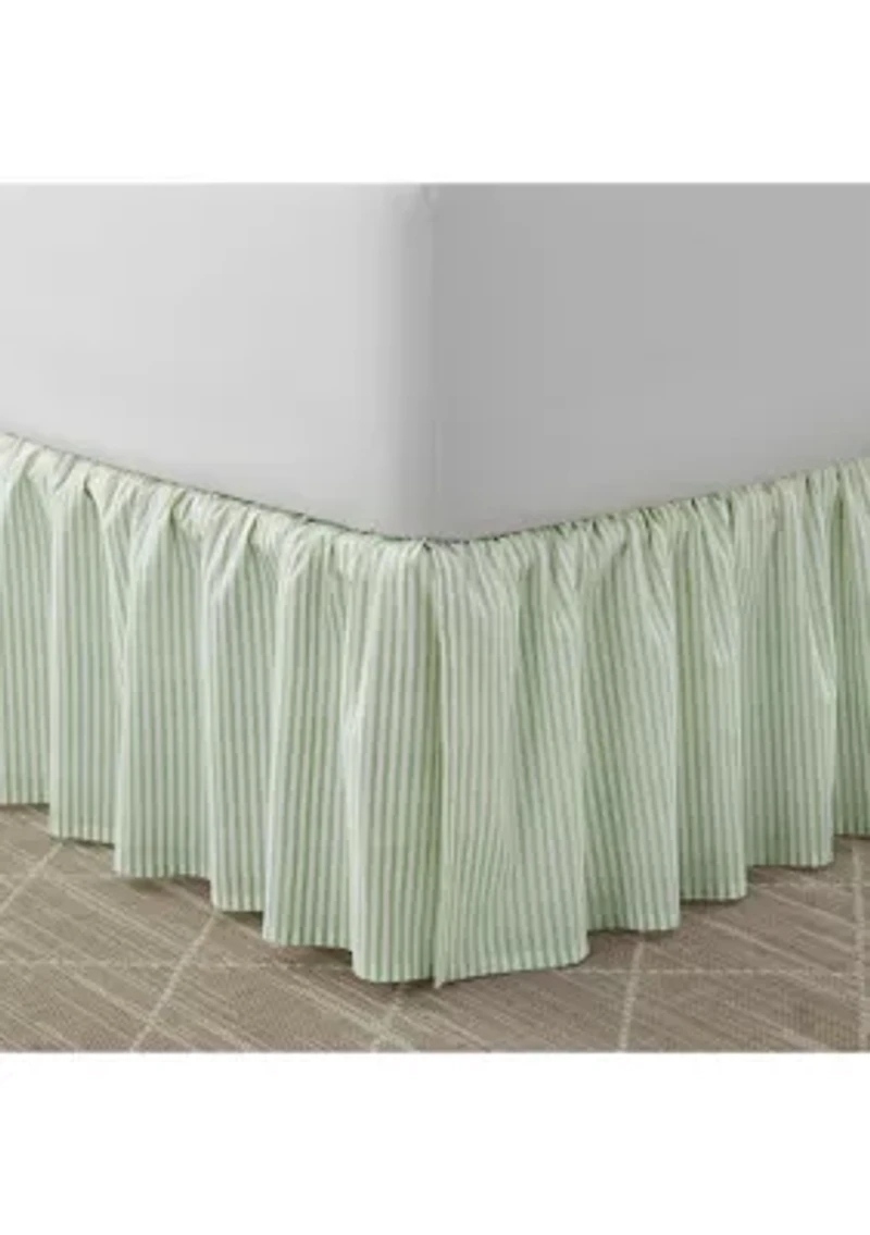 LA Classics Ruffled Cotton Bedskirt