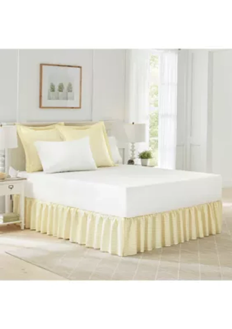 LA Classics Ruffled Cotton Bedskirt