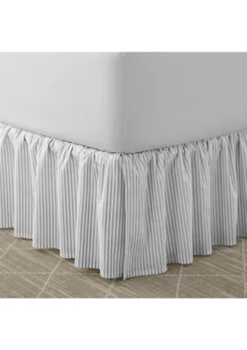 LA Classics Ruffled Cotton Bedskirt