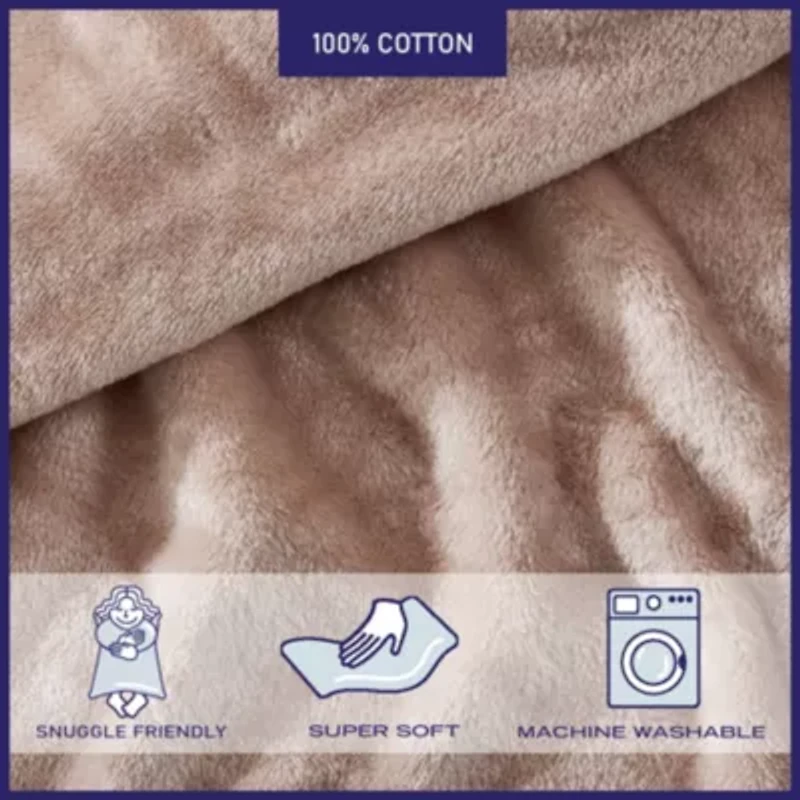Solid Ultra Soft Plush Fleece - Blanket