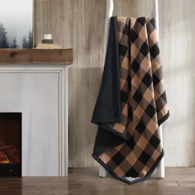 Cabin Plaid Cotton Throw Blanket