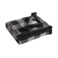 Cabin Plaid Cotton Throw Blanket