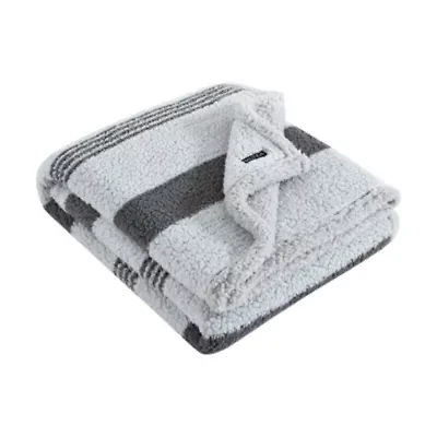 Saltmarsh Plush Fleece Throw Blanket