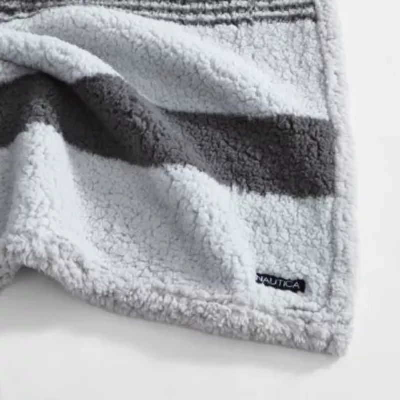 Saltmarsh Plush Fleece Throw Blanket