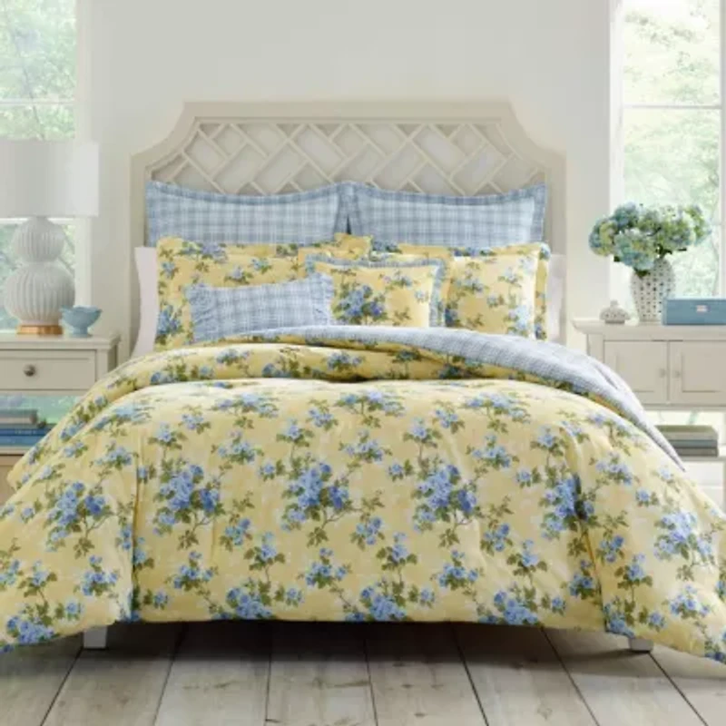 Cassidy 100% Cotton - 5 Piece- Duvet Cover Bonus Set