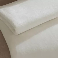 Core Plush Solid Blue Twin Blanket-1 Piece