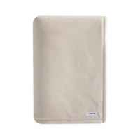 Core Plush Solid Blue Twin Blanket-1 Piece