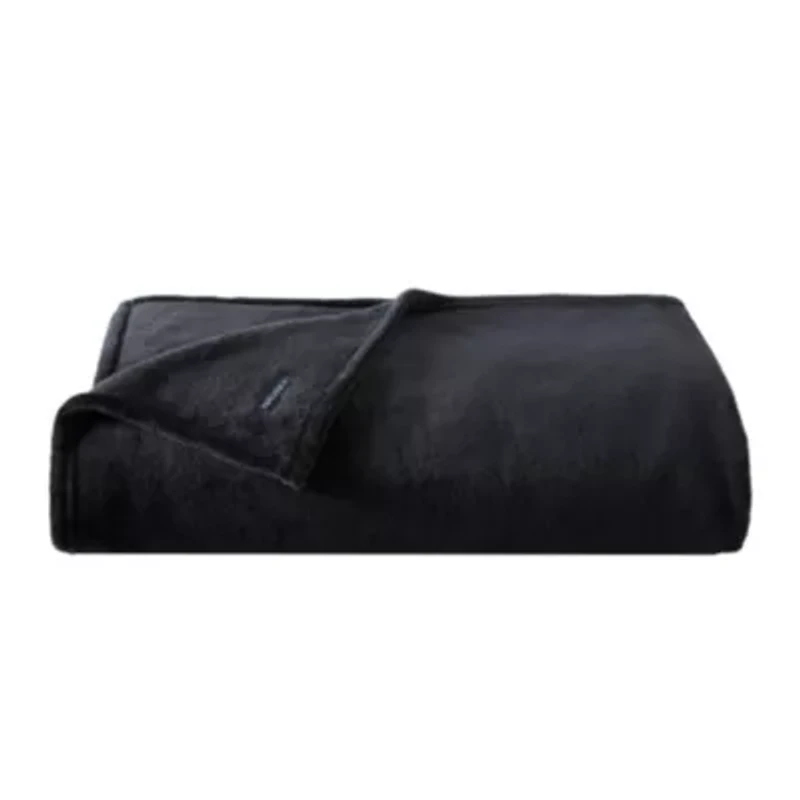 Solid Ultra Soft Plush Fleece Microfiber Blanket