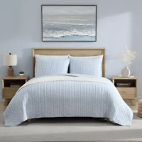 Coleridge Stripe 100% Cotton Quilt-Sham