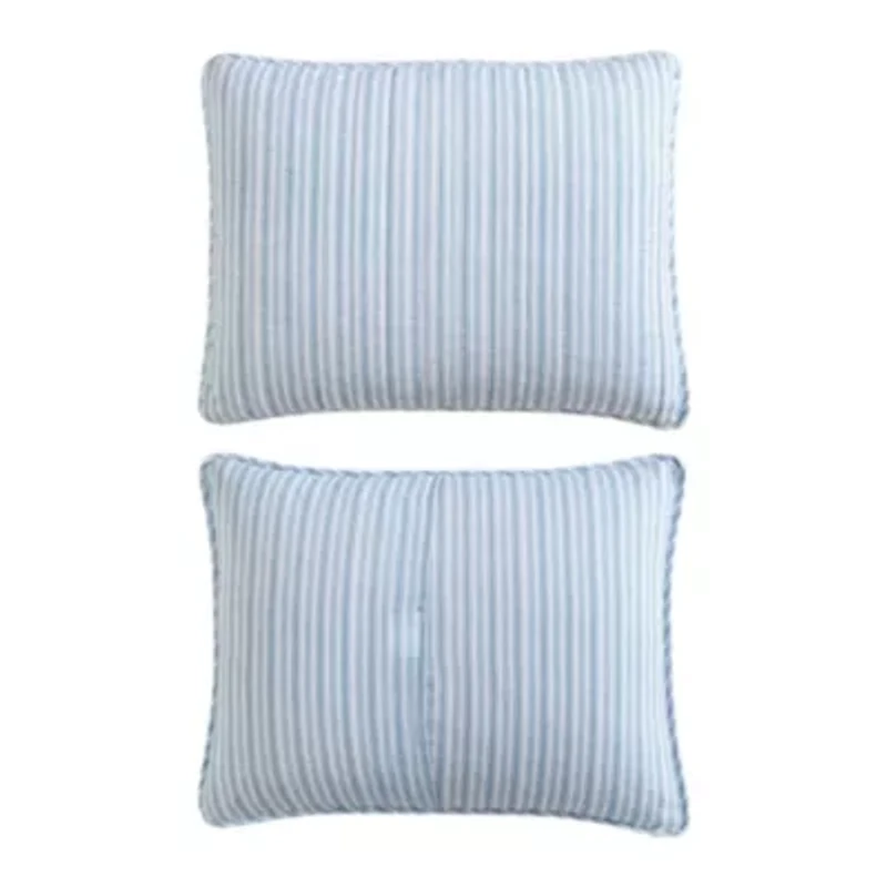 Coleridge Stripe 100% Cotton Quilt-Sham