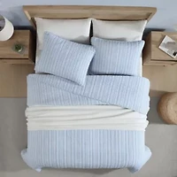 Coleridge Stripe 100% Cotton Quilt-Sham