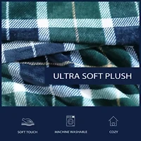 Northsail Plaid Microfiber Blanket
