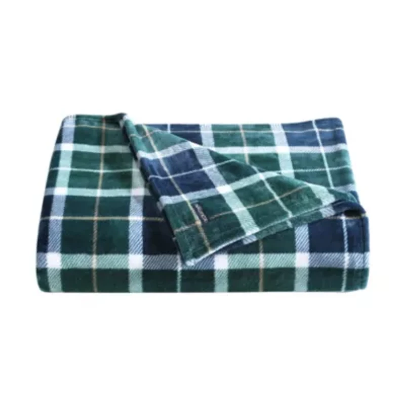 Northsail Plaid Microfiber Blanket