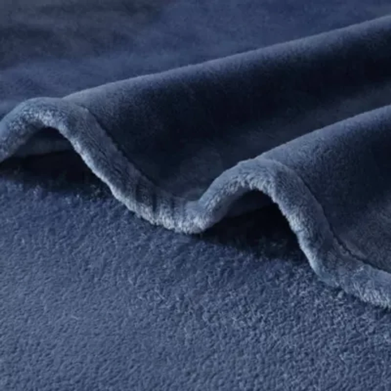 TB Ultra Soft Plush Solid Microfiber Blanket