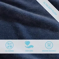 TB Ultra Soft Plush Solid Microfiber Blanket