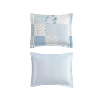 Colleens Coastal Patchwork 100% Cotton Quilt-Sham Set