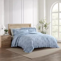 Quartet Microfiber Quilt-Sham Set