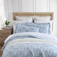 Quartet Microfiber Quilt-Sham Set