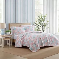 Swimtime 100% Cotton Quilt-Sham Set