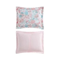 Swimtime 100% Cotton Quilt-Sham Set