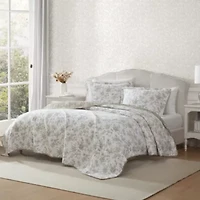 Walled Garden 100% Cotton Quilt-Sham Set
