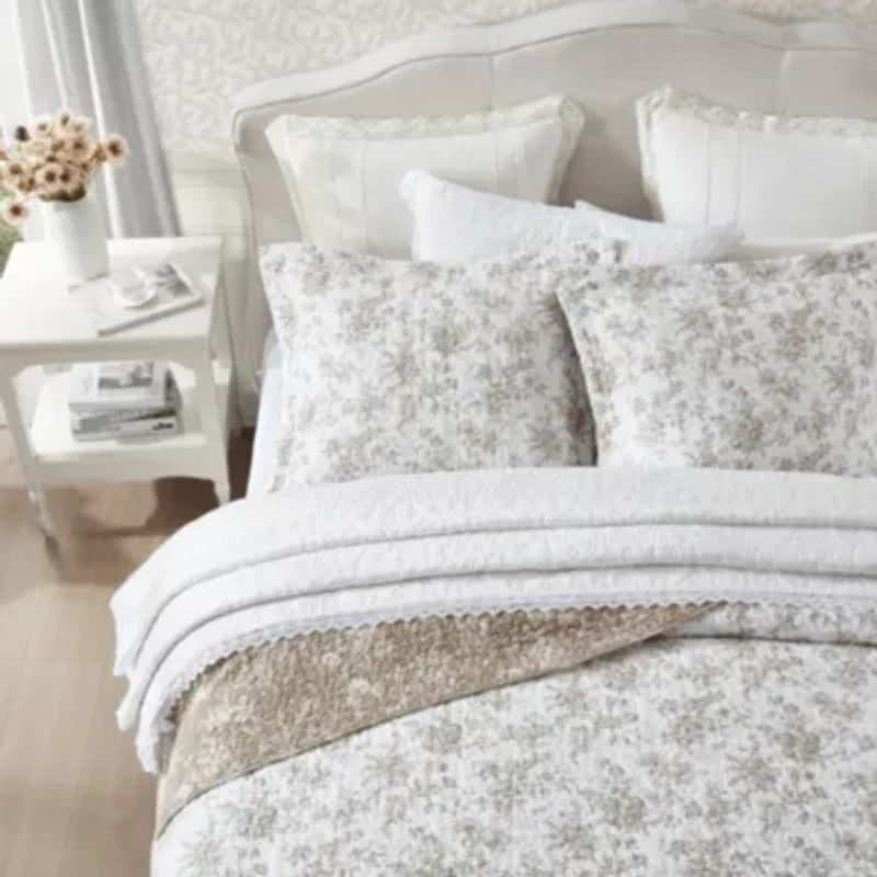 Walled Garden 100% Cotton Quilt-Sham Set