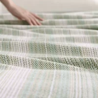 Sandy Shore Stripe 100% Cotton Blanket
