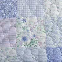 Parker Patchwork Microfiber Quilt-Sham Set