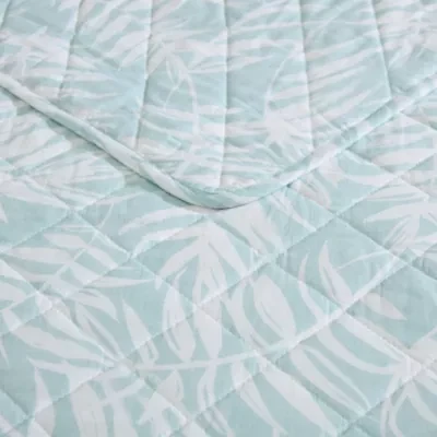 Art Of Palms 100% Cotton Quilt-Sham Set