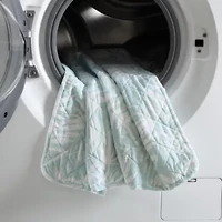 Art Of Palms 100% Cotton Quilt-Sham Set