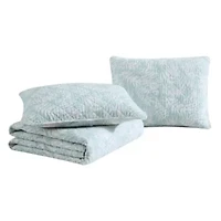 Art Of Palms 100% Cotton Quilt-Sham Set