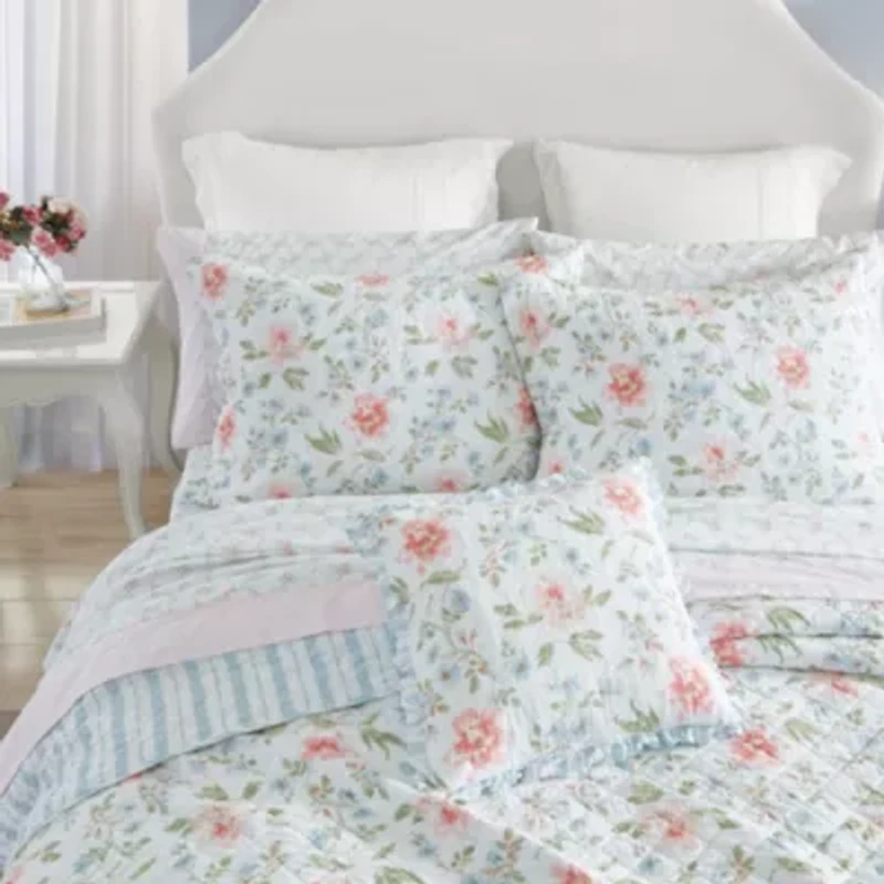 Emilie 100% Cotton Quilt-Sham Set Bonus