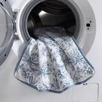 Pen And Ink Palm 100% Cotton Quilt-Sham Set