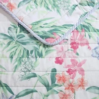 Island Orchid 100% Cotton Quilt-Sham Set
