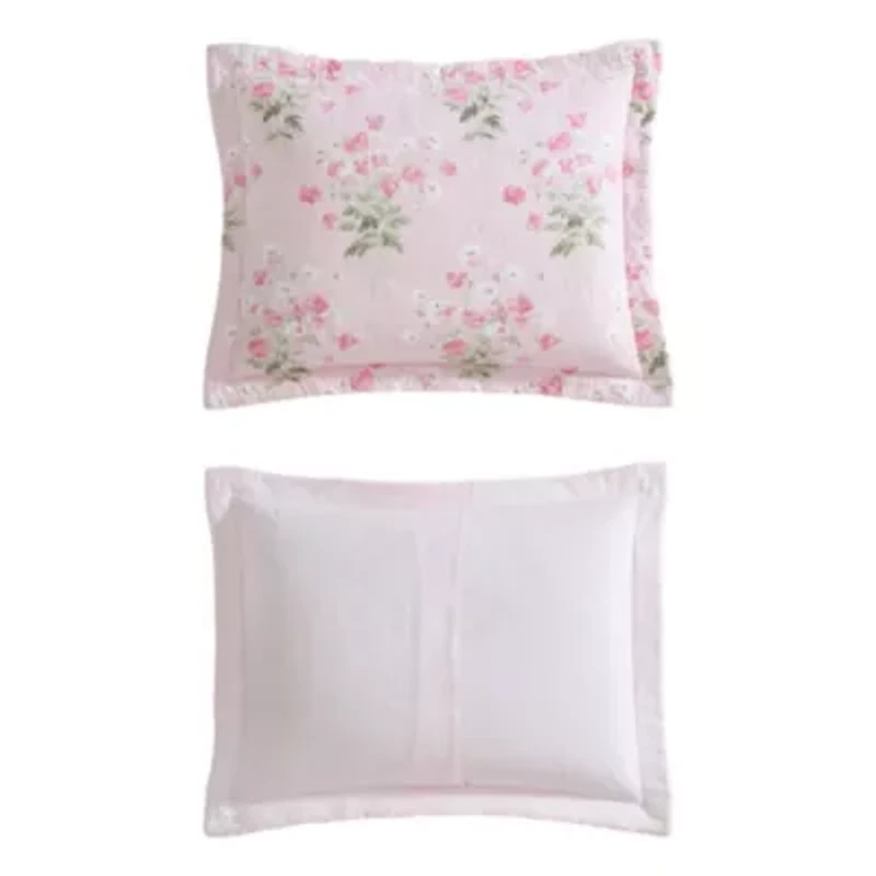 Veronicas Bouquet 100% Cotton Quilt-Sham Set