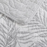 Palmday 100% Cotton Quilt-Sham Set