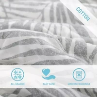 Palmday 100% Cotton Quilt-Sham Set