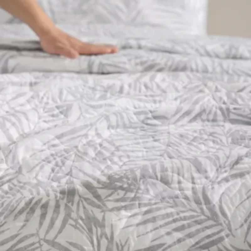 Palmday 100% Cotton Quilt-Sham Set