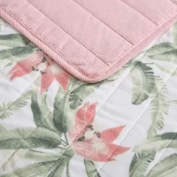 Acapulco Palms 100% Cotton Quilt-Sham Set