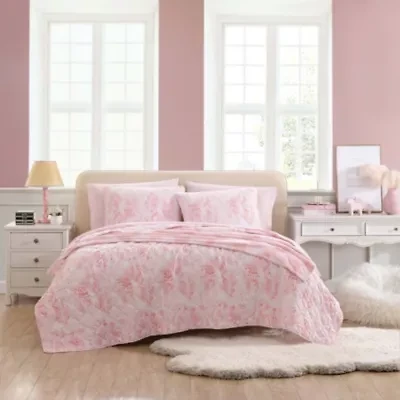 Butterfly Ombre Microfiber Quilt-Sham Set