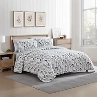 Flower Field 100% Cotton Quilt-Sham Set