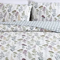 Flower Field 100% Cotton Quilt-Sham Set