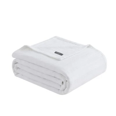 Variegated Weave Stripe 100% Cotton Blanket