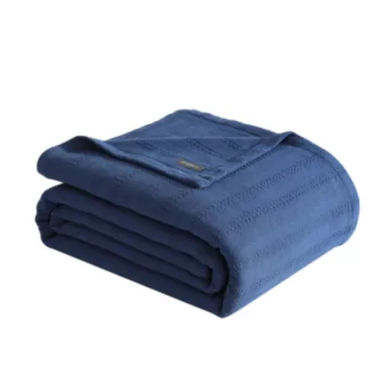 Variegated Weave Stripe 100% Cotton Blanket