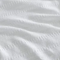 Variegated Weave Stripe 100% Cotton Blanket